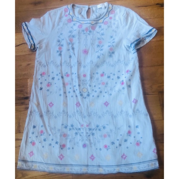 Floral Print, Crewneck, Above Knee Dress/Tunic - Picture 5 of 5